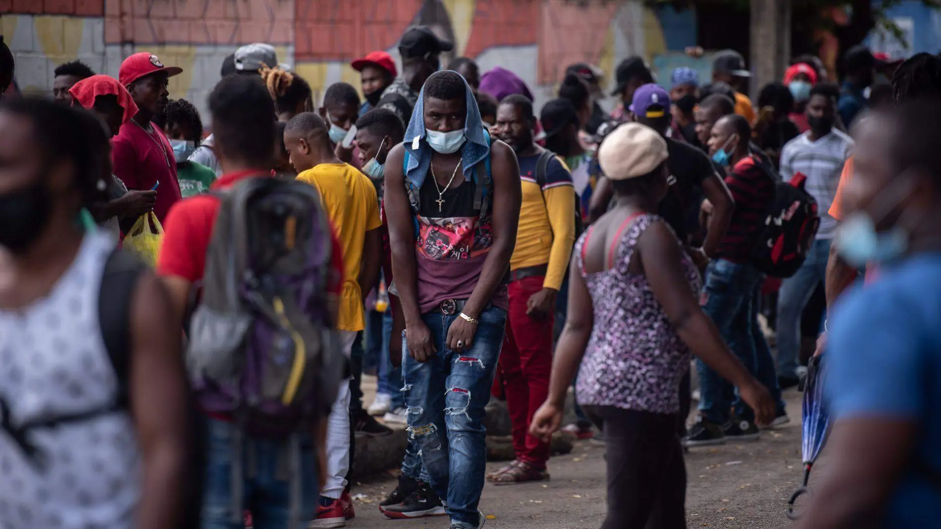 migrantes haitianos CUARTOSCURO